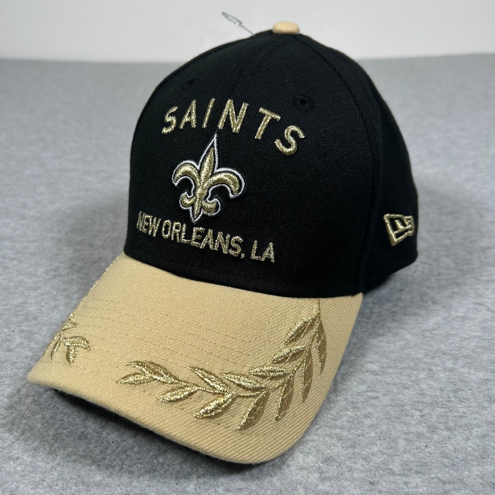 New‎ Era New Orleans Saints Hat Size M/L 39THIRTY NFL Draft 2025 Stretch Fit NEW